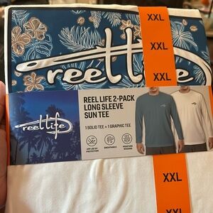 New Reel life 2 pack T-shirts